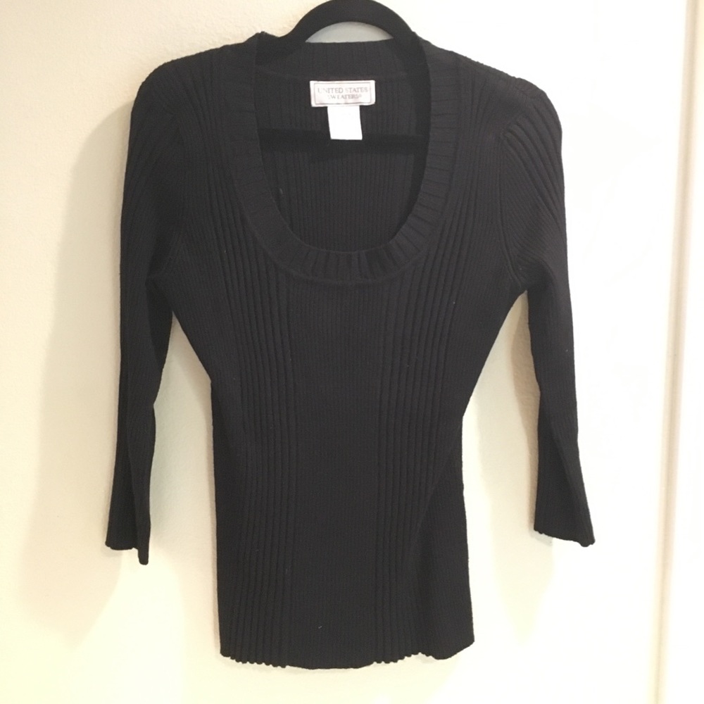 United States Sweaters black 3/4 sleeve size S